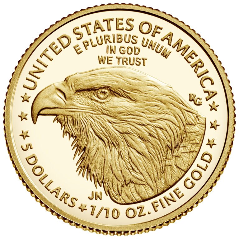 Educational reference image for gold eagle bullion