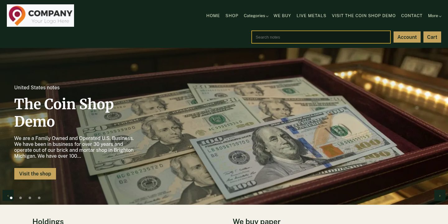 Treasury ExtraCoins look